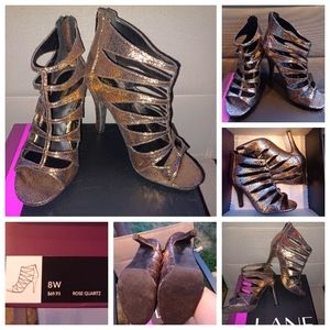 Lane Bryant Rose Quartz high heels